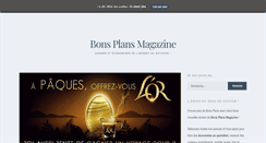 Desktop Screenshot of bonsplansmagazine.com